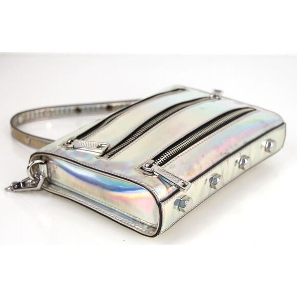 Rebecca Minkoff Silver Crossbody Bag - Picture 9 of 16